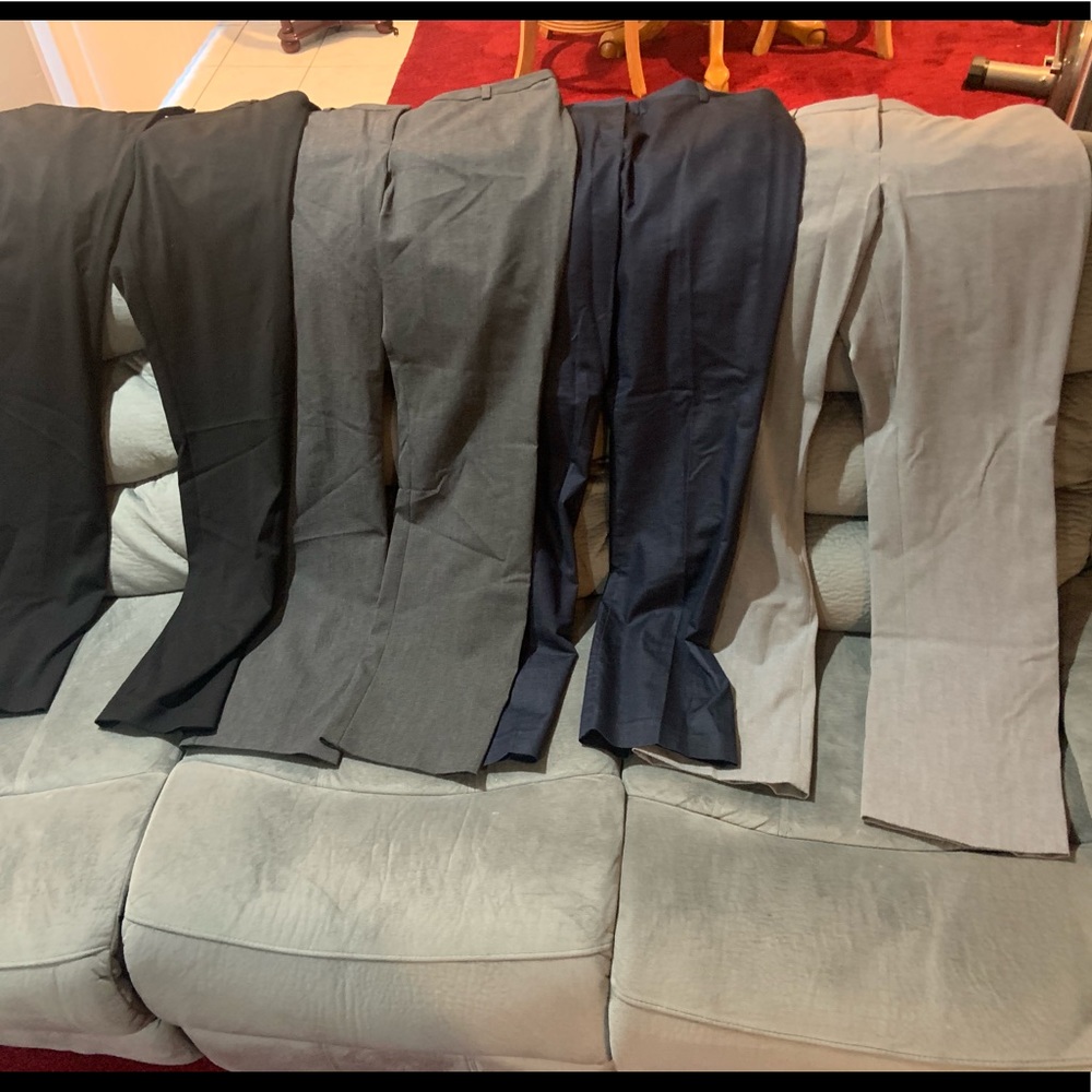 4 pairs of women’s Express Editor pants - size 10